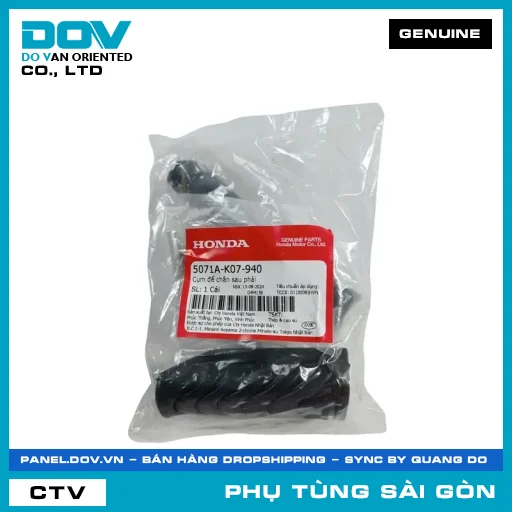 CỤM ĐỂ CHÂN SAU PHẢI | HONDA PARTS CODE 5071AK07940 — 5071AK07940