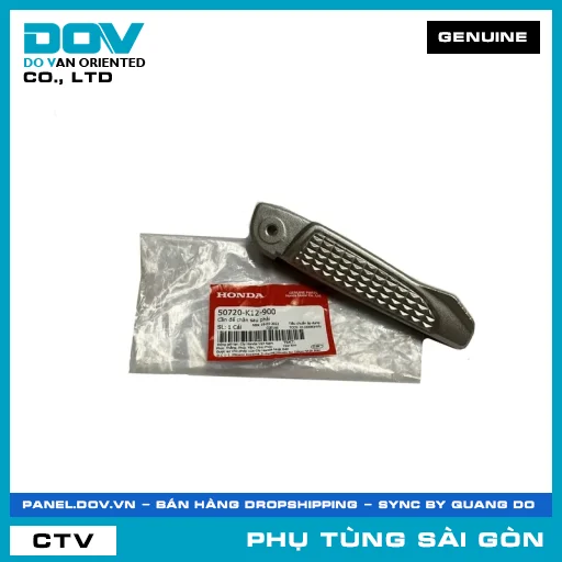 CẦN ĐỂ CHÂN SAU PHẢI | HONDA PARTS CODE 50720K12900 — 50720K12900