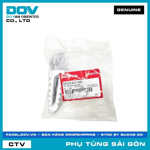 CẦN ĐỂ CHÂN SAU PHẢI | HONDA PARTS CODE 50720K27V00 — 50720K27V00