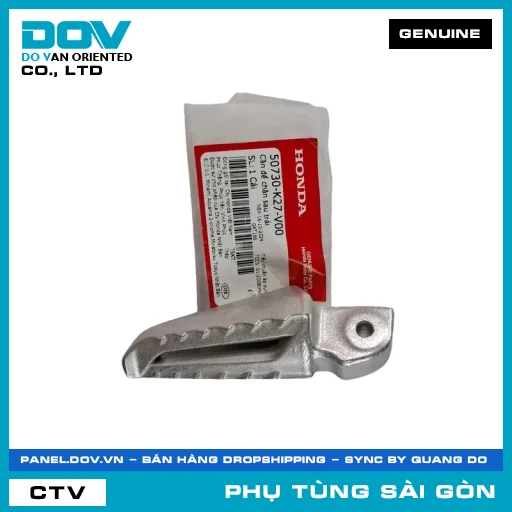 CẦN ĐỂ CHÂN SAU TRÁI | HONDA PARTS CODE 50730K27V00 — 50730K27V00