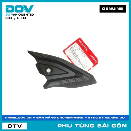 NẮP ỐP ĐỂ CHÂN TRONG PHẢI *NH1* | HONDA PARTS CODE 50731K97T00ZA — 50731K97T00ZA
