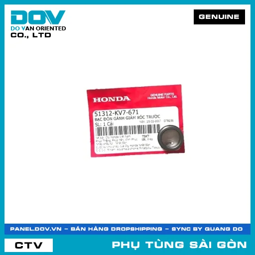 BẠC THANH XOẮN TREO ĐỘNG ĐÔNG | HONDA PARTS CODE 51312KV7671 — 51312KV7671