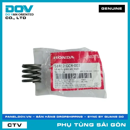 LÒ XO TY PHUỘC TRƯỚC | HONDA PARTS CODE 51412GC4003 — 51412GC4003