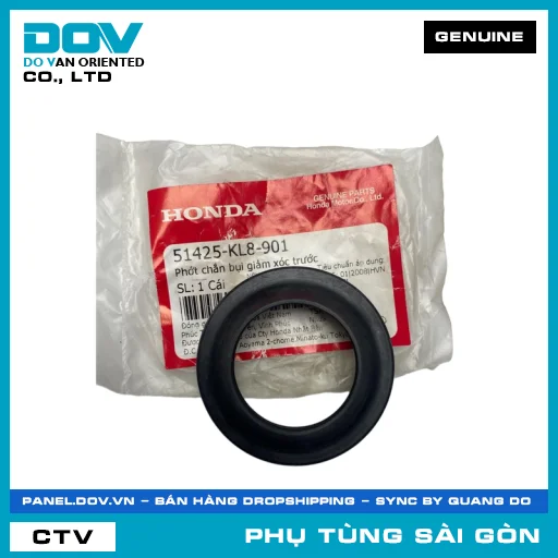 PHỐT CHẮN BỤI PHUỘC TRƯỚC | HONDA PARTS CODE 51425KL8901 — 51425KL8901