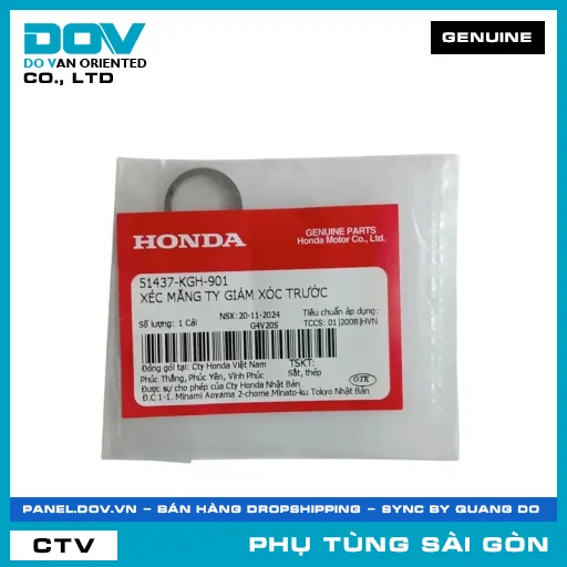 XÉC MĂNG TY PHUỘC TRƯỚC | HONDA PARTS CODE 51437KGH901 — 51437KGH901