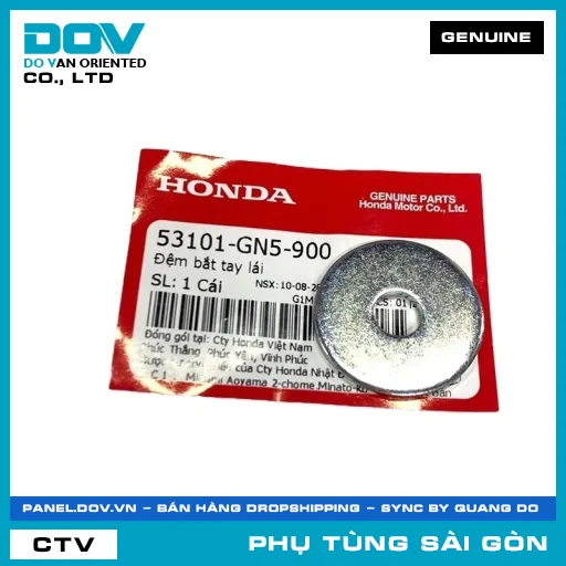 ĐỆM BẮT TAY LÁI | HONDA PARTS CODE 53101GN5900 — 53101GN5900