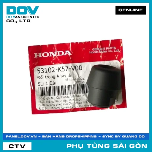 ĐỐI TRỌNG A TAY LÁI | HONDA PARTS CODE 53102K57V00 — 53102K57V00
