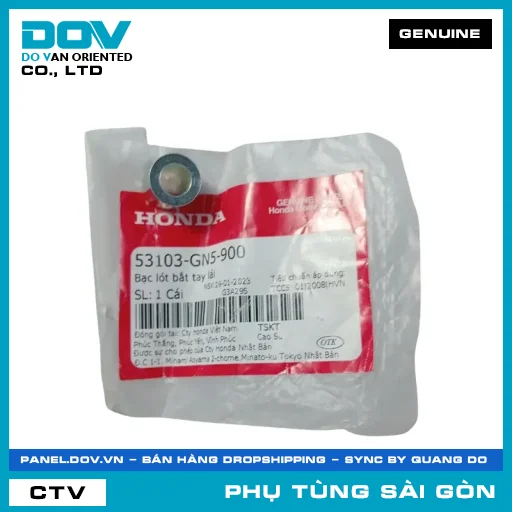 BẠC LÓT BẮT TAY LÁI | HONDA PARTS CODE 53103GN5900 — 53103GN5900