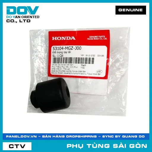 ĐỐI TRỌNG TAY LÁI | HONDA PARTS CODE 53104MGZJ00 — 53104MGZJ00