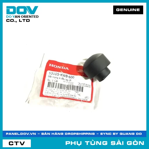 ĐỐI TRỌNG A ĐẦU TAY LÁI | HONDA PARTS CODE 53105KWB600 — 53105KWB600