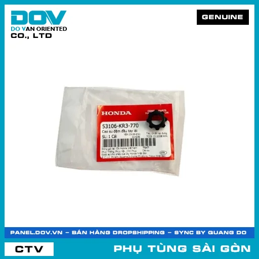 CAO SU ĐỆM ĐẦU TAY LÁI | HONDA PARTS CODE 53106KR3770 — 53106KR3770