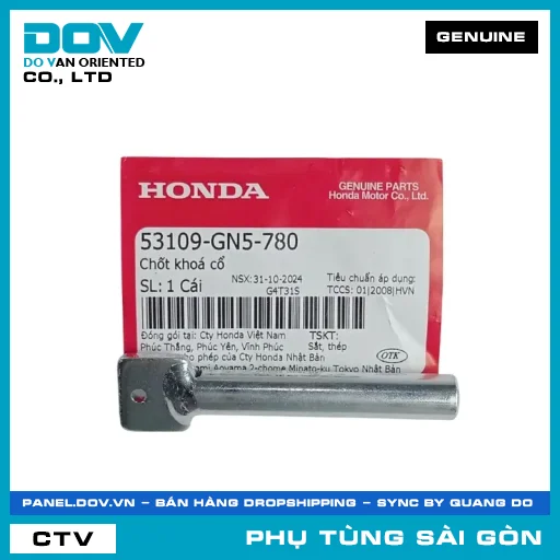 CHỐT KHOÁ CỔ | HONDA PARTS CODE 53109GN5780 — 53109GN5780