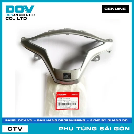 BỘ NẮP ỐP ĐỒNG HỒ *NHB24M* | HONDA PARTS CODE 53115K27V00ZL — 53115K27V00ZL