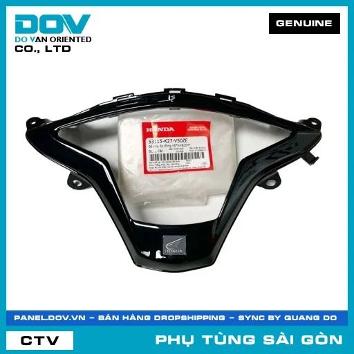 BỘ NẮP ỐP ĐỒNG HỒ*NHB25M* | HONDA PARTS CODE 53115K27V50ZE — 53115K27V50ZE