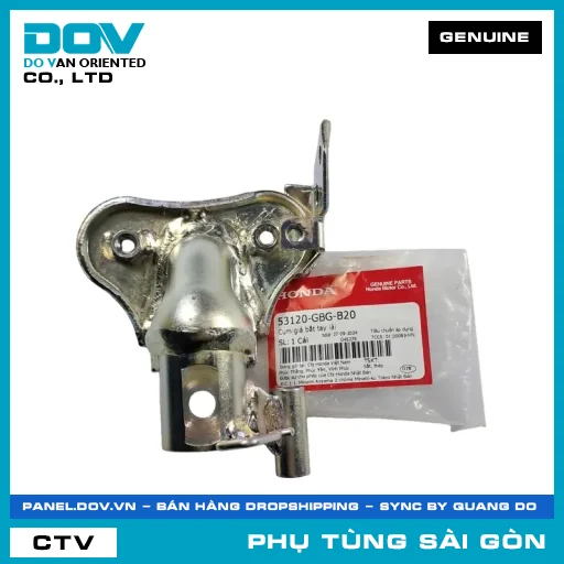 CỤM GIÁ BẮT TAY LÁI | HONDA PARTS CODE 53120GBGB20 — 53120GBGB20