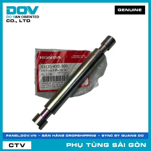 ĐỐI TRỌNG B ĐẦU TAY LÁI | HONDA PARTS CODE 53125KYZ900 — 53125KYZ900