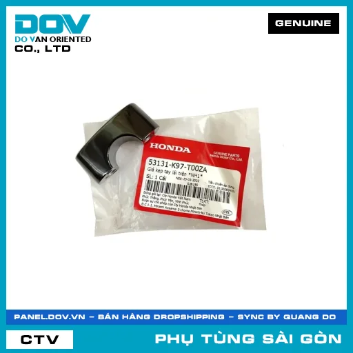 GIÁ KẸP TAY LÁI TRÊN *NH1* | HONDA PARTS CODE 53131K97T00ZA — 53131K97T00ZA