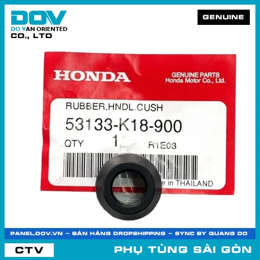 ĐỆM CAO SU TAY LÁI BÊN | HONDA PARTS CODE 53133K18900 — 53133K18900