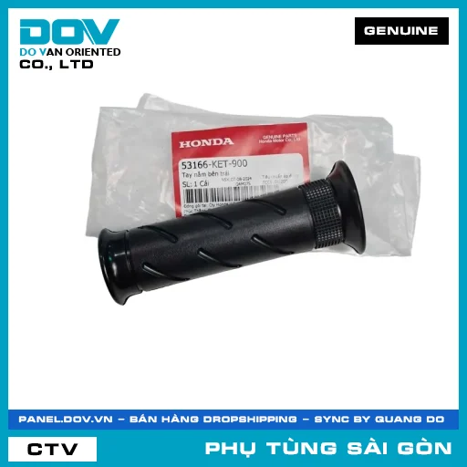 TAY NẮM BÊN TRÁI | HONDA PARTS CODE 53166KET900 — 53166KET900
