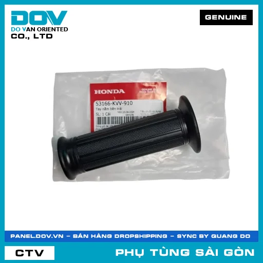 TAY NẮM BÊN TRÁI | HONDA PARTS CODE 53166KVV910 — 53166KVV910
