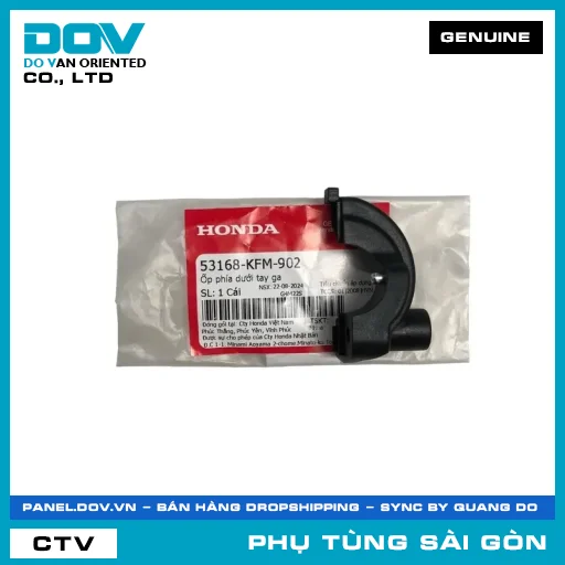 ỐP PHÍA DƯỚI TAY GA | HONDA PARTS CODE 53168KFM902 — 53168KFM902