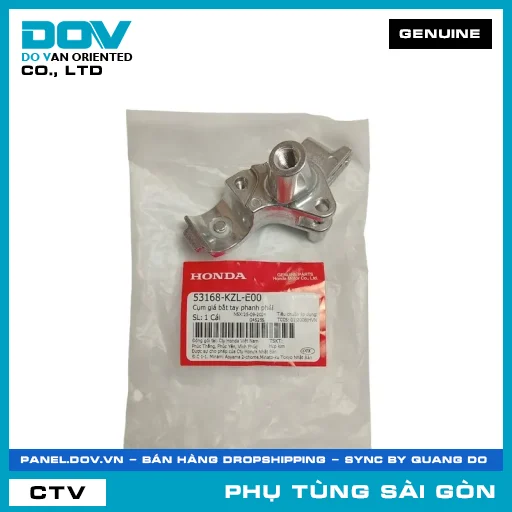 CỤM GIÁ BẮT TAY PHANH PHẢI | HONDA PARTS CODE 53168KZLE00 — 53168KZLE00