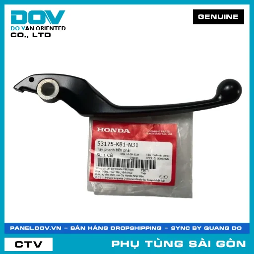TAY PHANH BÊN PHẢI | HONDA PARTS CODE 53175K81N31 — 53175K81N31