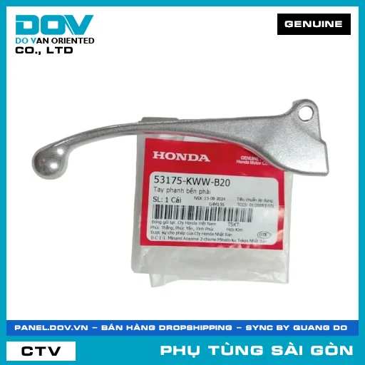 TAY PHANH BÊN PHẢI | HONDA PARTS CODE 53175KWWB20 — 53175KWWB20