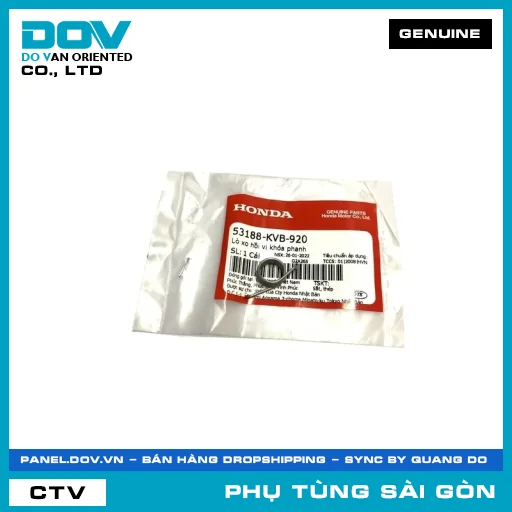 LÒ XO HỒI VỊ KHÓA PHANH | HONDA PARTS CODE 53188KVB920 — 53188KVB920
