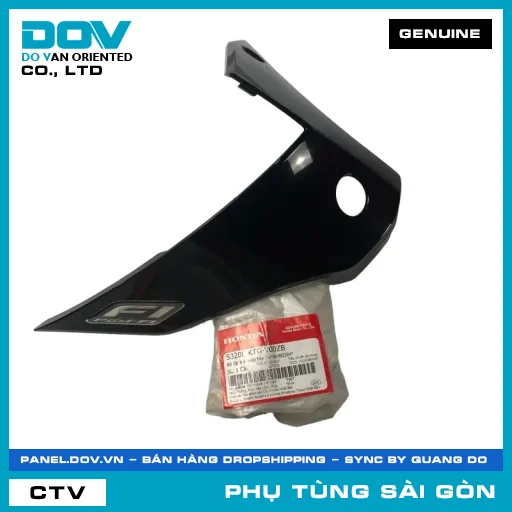 BỘ ỐP TRÁI NẮP TAY LÁI*NHB25M* | HONDA PARTS CODE 53200KTGV00ZB — 53200KTGV00ZB