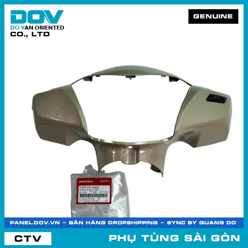 BỘ NẮP TRƯỚC TAY LÁI*YR299* | HONDA PARTS CODE 53203K12900ZD — 53203K12900ZD
