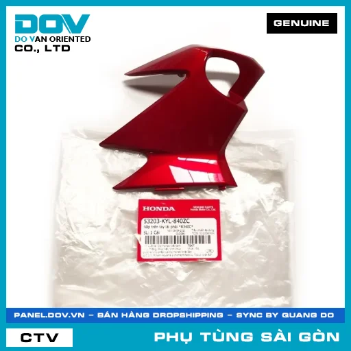 NẮP TRÊN TAY LÁI PHẢI *R340C* | HONDA PARTS CODE 53203KYL840ZC — 53203KYL840ZC