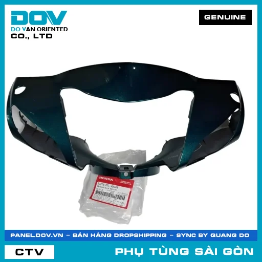 NẮP TRƯỚC TAY LÁI *BG107M* | HONDA PARTS CODE 53205KTLV00ZA — 53205KTLV00ZA
