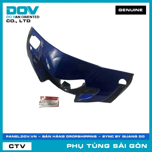 NẮP TRƯỚC TAY LÁI *B206M* | HONDA PARTS CODE 53205KTM950YJ — 53205KTM950YJ