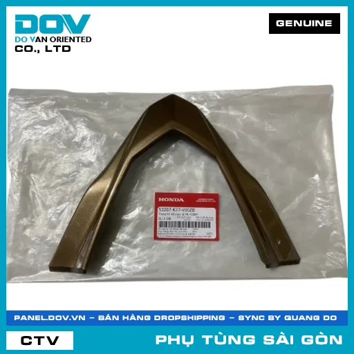 TRANG TRÍ NẮP TAY LÁI FR Y208M | HONDA PARTS CODE 53207K27V00ZB — 53207K27V00ZB