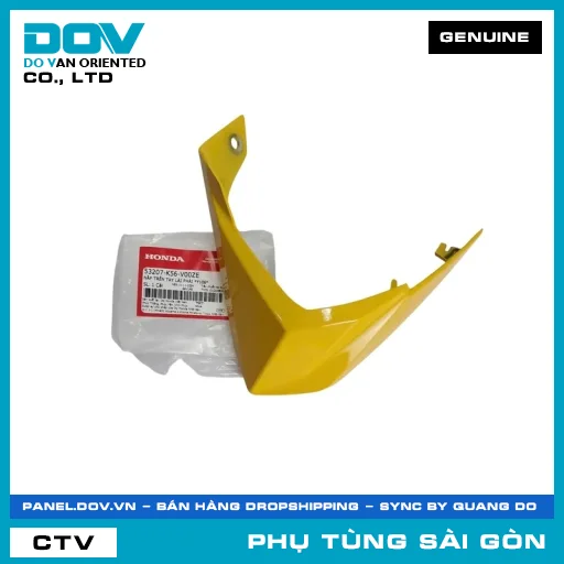 NẮP TRÊN TAY LÁI PHẢI *Y106* | HONDA PARTS CODE 53207K56V00ZE — 53207K56V00ZE