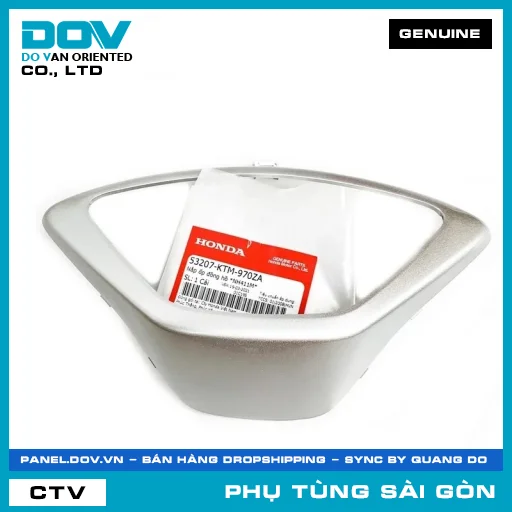 NẮP ỐP ĐỒNG HỒ *NH411M* | HONDA PARTS CODE 53207KTM970ZA — 53207KTM970ZA