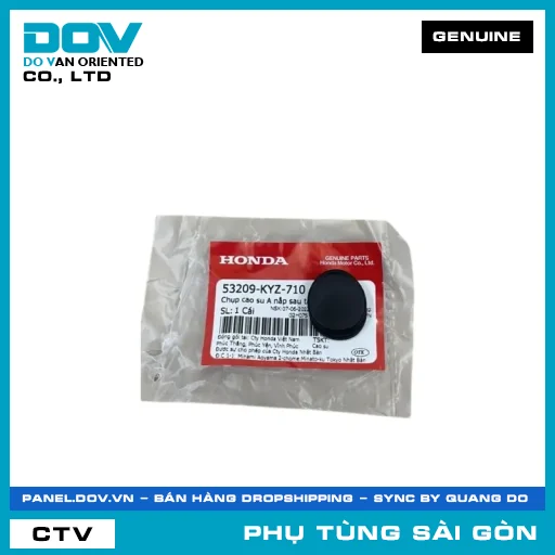 CHỤP CAO SU A NẮP SAU TAY LÁI | HONDA PARTS CODE 53209KYZ710 — 53209KYZ710
