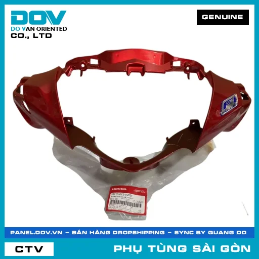 BỘ NẮP TRƯỚC TAY LÁI *R340C* | HONDA PARTS CODE 53210KYZV20ZF — 53210KYZV20ZF