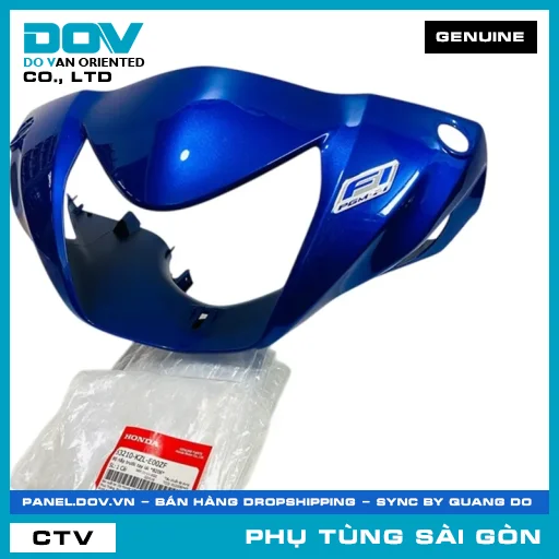 BỘ NẮP TRƯỚC TAY LÁI *B206* | HONDA PARTS CODE 53210KZLE00ZF — 53210KZLE00ZF