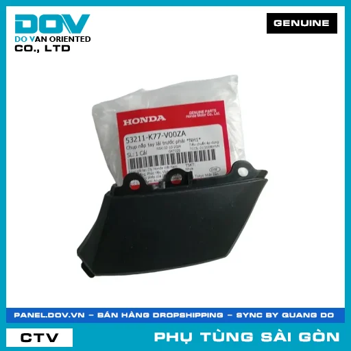 CHỤP NẮP TAY LÁI TRƯỚC PHẢI *NH1* | HONDA PARTS CODE 53211K77V00ZA — 53211K77V00ZA