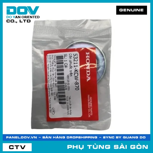 CÔN PHUỐC TRÊN | HONDA PARTS CODE 53211KCW870 — 53211KCW870