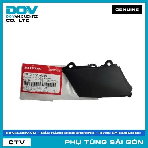 CHỤP NẮP TAY LÁI TRƯỚC TRÁI *NH1* | HONDA PARTS CODE 53212K77V00ZA — 53212K77V00ZA