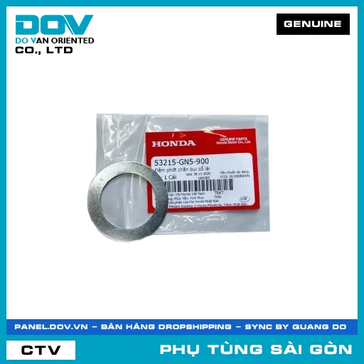 ĐỆM PHỐT CHẮN BỤI CỔ LÁI | HONDA PARTS CODE 53215GN5900 — 53215GN5900