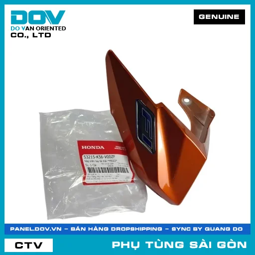 NẮP TRÊN TAY LÁI TRÁI *YR322* | HONDA PARTS CODE 53215K56V00ZF — 53215K56V00ZF