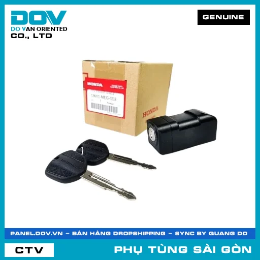 KHÓA TAY LÁI | HONDA PARTS CODE 53600MEG003 — 53600MEG003