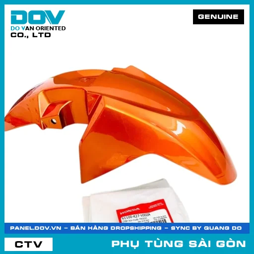DÈ CHẮN BÙN TRƯỚC YR322C | HONDA PARTS CODE 61100K27V00ZA — 61100K27V00ZA
