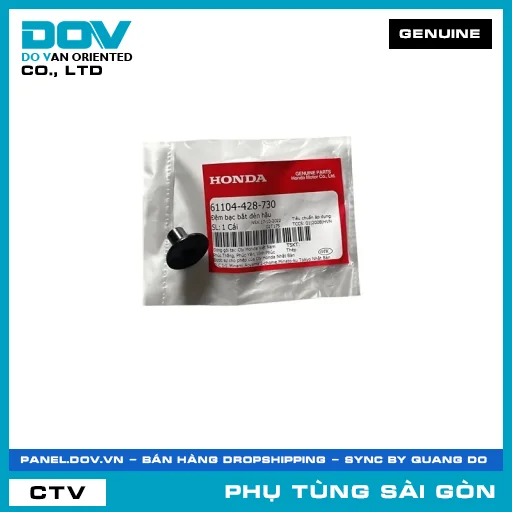 ĐỆM BẠC BẮT ĐÈN HẬU | HONDA PARTS CODE 61104428730 — 61104428730