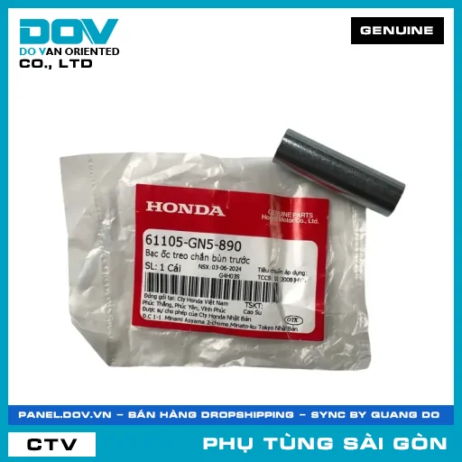 BẠC ỐC TREO DÈ CHẮN BÙN TRƯỚC | HONDA PARTS CODE 61105GN5890 — 61105GN5890