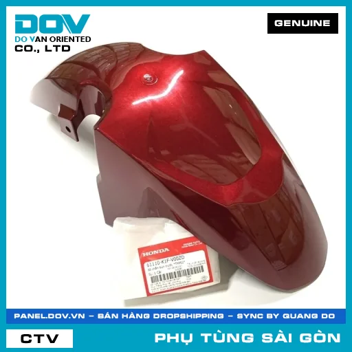 BỘ DÈ CHẮN BÙN TRƯỚC *R368* | HONDA PARTS CODE 61110K1FV00ZD — 61110K1FV00ZD